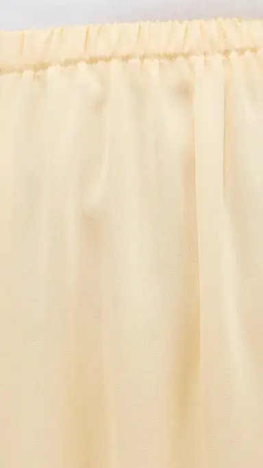 SEROYA Lillian Satin Pants Butter | Thumbnail 6 SEROYA Lillian Satin Pants Butter | Thumbnail 6