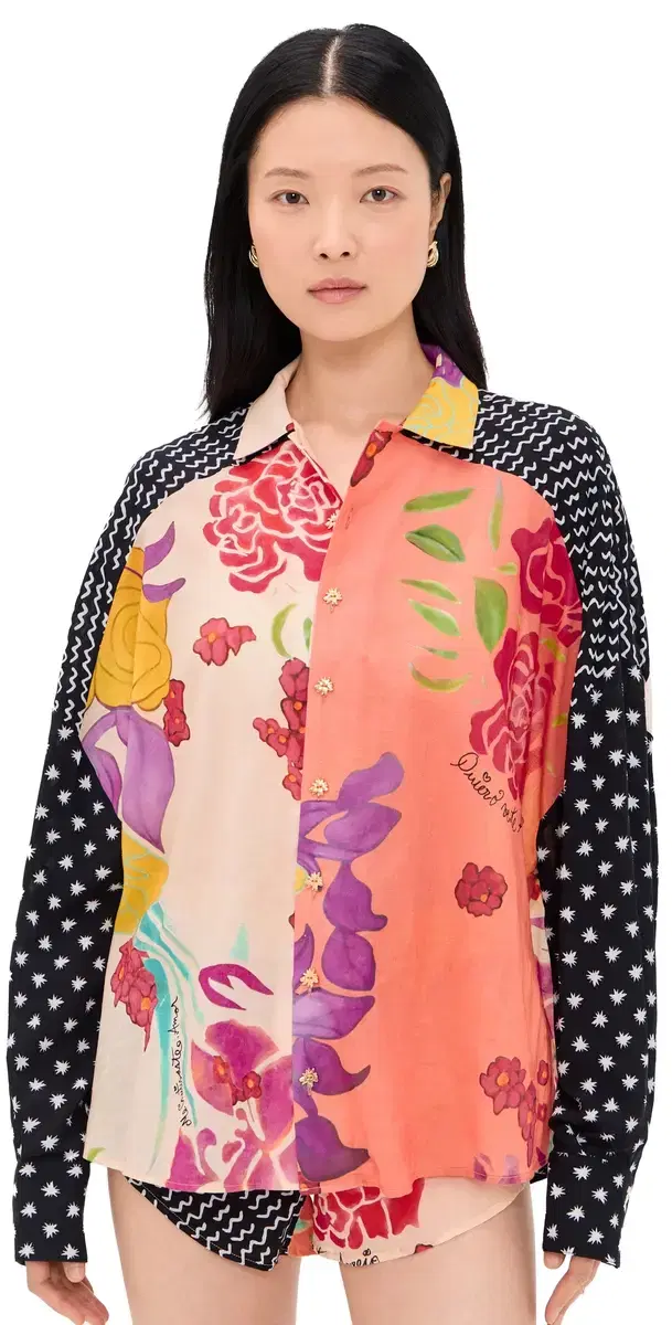 onido Bestial Button Down hirt Multi