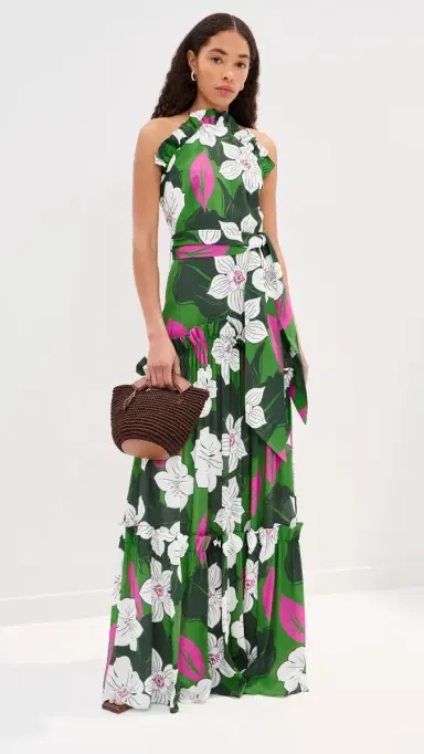 Borgo de Nor Tatiana Dress Obscura | Thumbnail 5