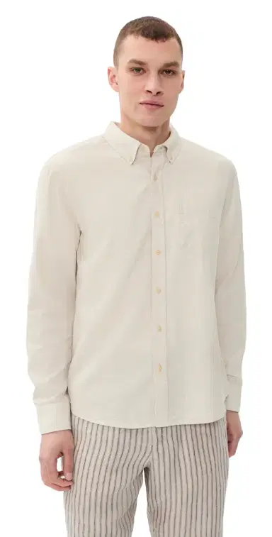 Marine Layer Better Than inen Shirt Flax | Thumbnail 1