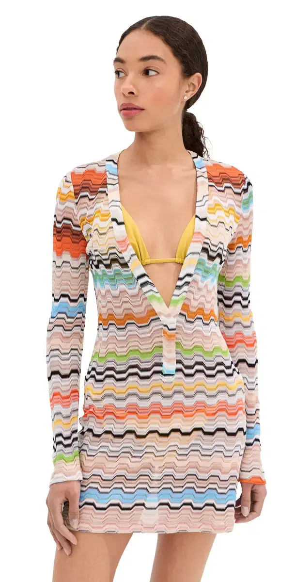 Short Coverup Dress SMSNP-Multi