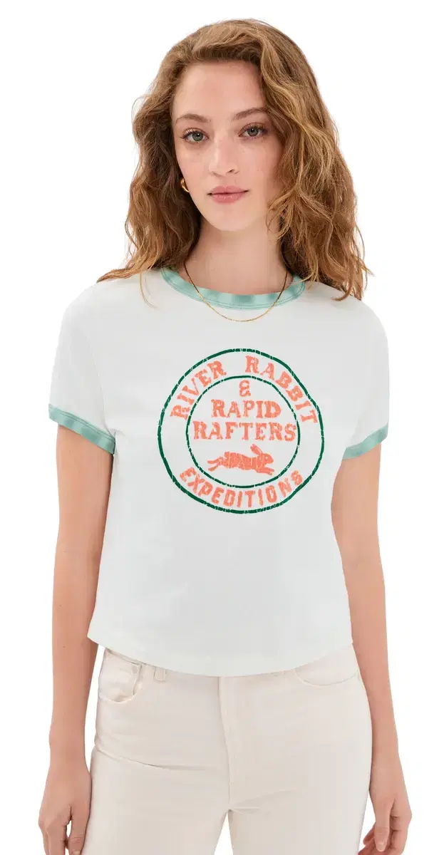 The Itty Bitty Ringer Tee River Rabbit