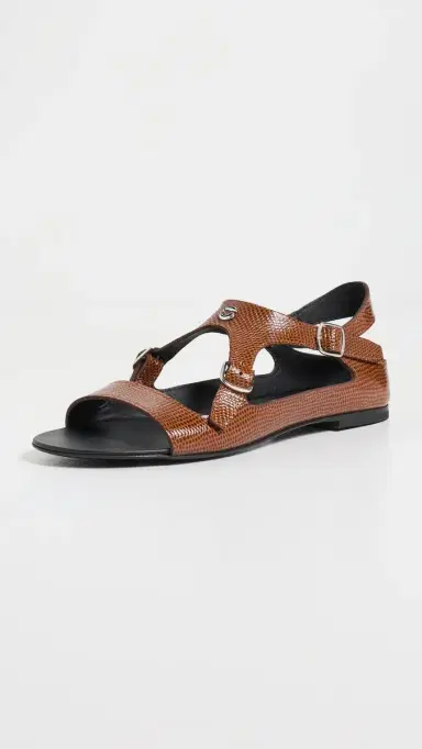 Coperni Lizard Print Buckle On Sandals | Thumbnail 2 Coperni Lizard Print Buckle On Sandals | Thumbnail 2