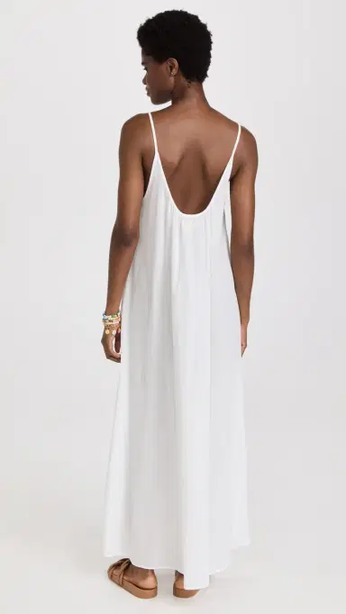 9seed Tulum Coverup Dress White One Size | Thumbnail 3