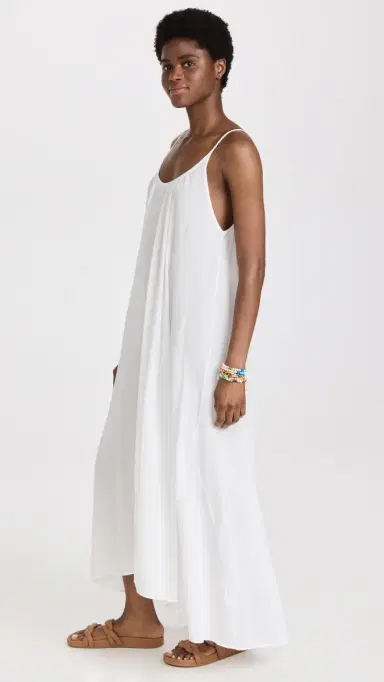 9seed Tulum Coverup Dress White One Size | Thumbnail 4