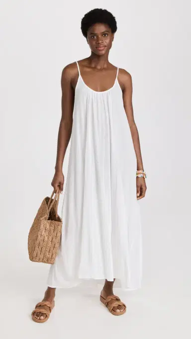 9seed Tulum Coverup Dress White One Size | Thumbnail 5
