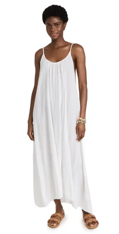 9seed Tulum Coverup Dress White One Size | Thumbnail 1