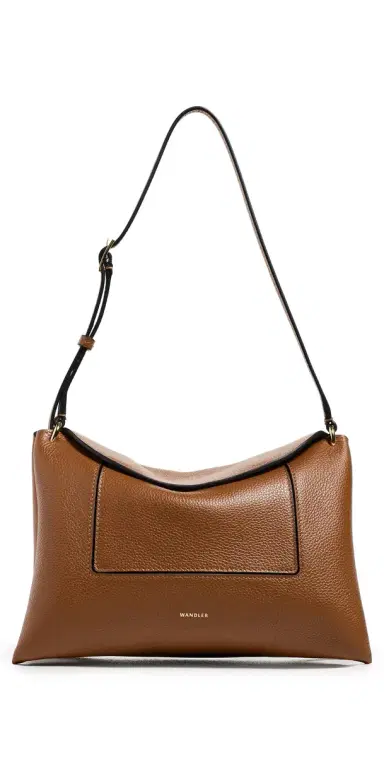 Wandler Penelope Slouch Bag Tan Crust One Size | Thumbnail 1 Wandler Penelope Slouch Bag Tan Crust One Size | Thumbnail 1