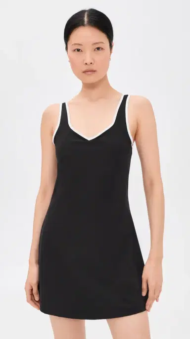 Sweaty Betty Pro Racket Tennis Dress Black White M | Thumbnail 2