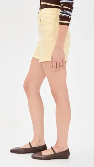 Madewell The Perfect Vintage Mid-Length Short in Candlelight Candlelight | Thumbnail 4 Madewell The Perfect Vintage Mid-Length Short in Candlelight Candlelight | Thumbnail 4