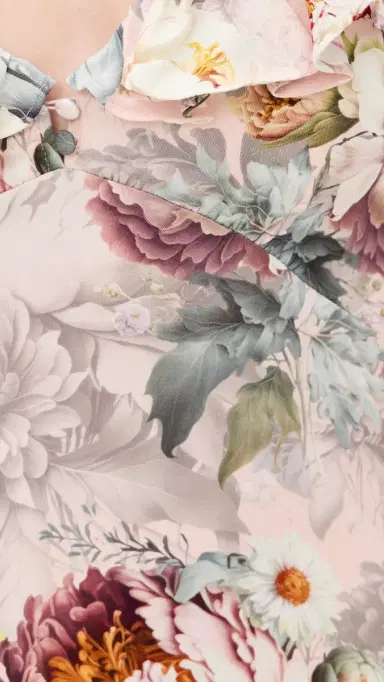Alice + Olivia Gemma Ruffle Dress Sweet Peony | Thumbnail 6