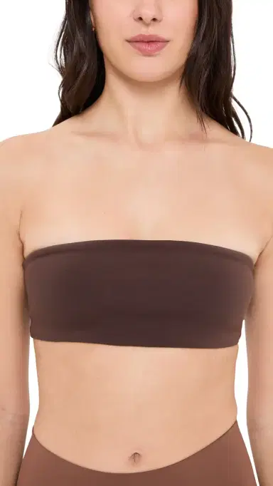 Top Secret Tiny Tube Bandeau Bra Chocolate | Thumbnail 6