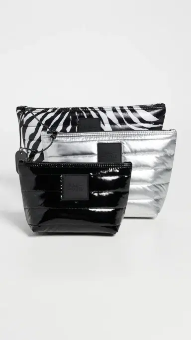 Think Royln Travel Bag Trio Black/White Zebra/Pearl Silver | Thumbnail 2 Think Royln Travel Bag Trio Black/White Zebra/Pearl Silver | Thumbnail 2