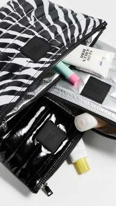 Think Royln Travel Bag Trio Black/White Zebra/Pearl Silver | Thumbnail 4 Think Royln Travel Bag Trio Black/White Zebra/Pearl Silver | Thumbnail 4