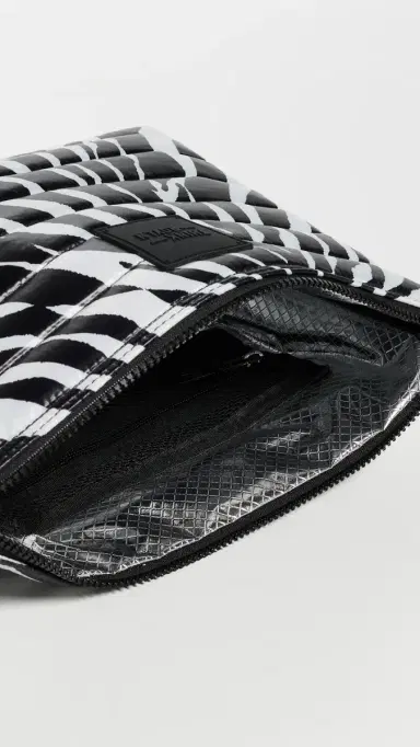Think Royln Travel Bag Trio Black/White Zebra/Pearl Silver | Thumbnail 5 Think Royln Travel Bag Trio Black/White Zebra/Pearl Silver | Thumbnail 5
