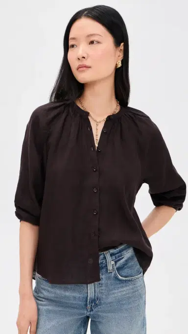 Citizens of Humanity Paro Linen Blouse | Thumbnail 2 Citizens of Humanity Paro Linen Blouse | Thumbnail 2