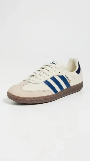 Adidas Samba Og Sneakers Off White/Petrol/Night Indigo 5 | Thumbnail 2 Adidas Samba Og Sneakers Off White/Petrol/Night Indigo 5 | Thumbnail 2