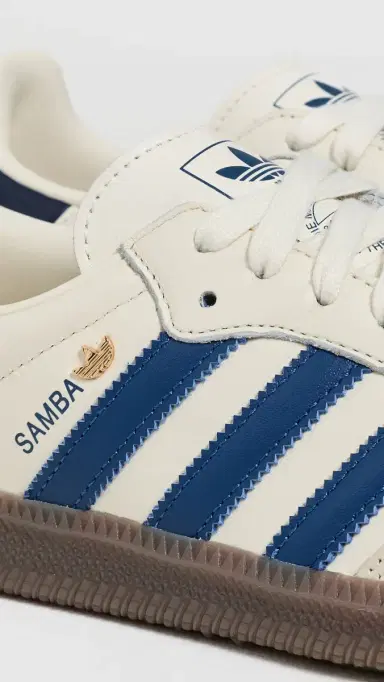 Adidas Samba Og Sneakers Off White/Petrol/Night Indigo 5 | Thumbnail 6 Adidas Samba Og Sneakers Off White/Petrol/Night Indigo 5 | Thumbnail 6