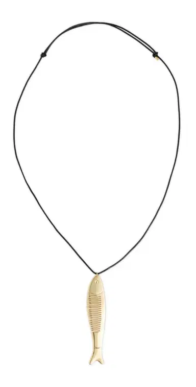 Madewell XL Sardine Comb Cord Necklace | Thumbnail 1