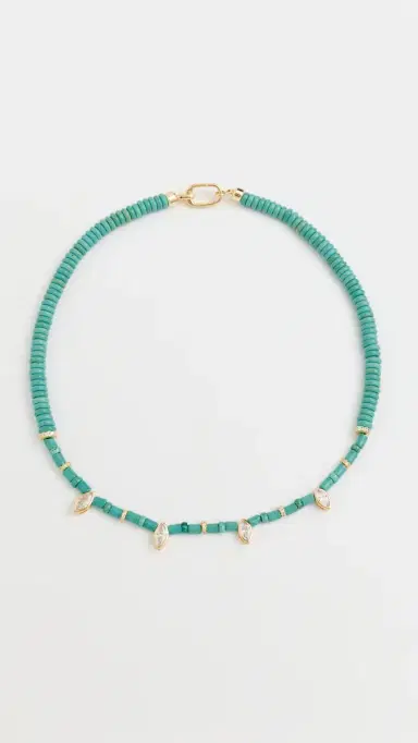 Martha Calvo Ella Necklace Turqouise One Size | Thumbnail 2 Martha Calvo Ella Necklace Turqouise One Size | Thumbnail 2