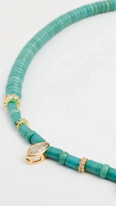 Martha Calvo Ella Necklace Turqouise One Size | Thumbnail 4 Martha Calvo Ella Necklace Turqouise One Size | Thumbnail 4