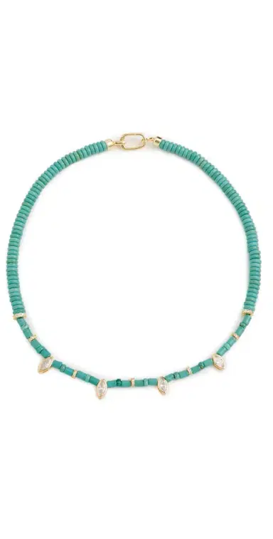 Martha Calvo Ella Necklace Turqouise One Size | Thumbnail 1 Martha Calvo Ella Necklace Turqouise One Size | Thumbnail 1