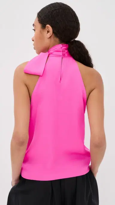 FRANÇOISE Susan Silk Blouse Pink | Thumbnail 3