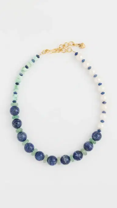 Brinker + Eliza Willa Necklace Blue Multi | Thumbnail 2