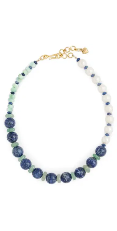 Brinker + Eliza Willa Necklace Blue Multi | Thumbnail 1