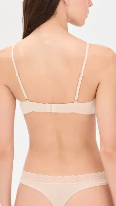 Stripe & Stare Zig Zag Lace Demi Bra Sand | Thumbnail 3 Stripe & Stare Zig Zag Lace Demi Bra Sand | Thumbnail 3