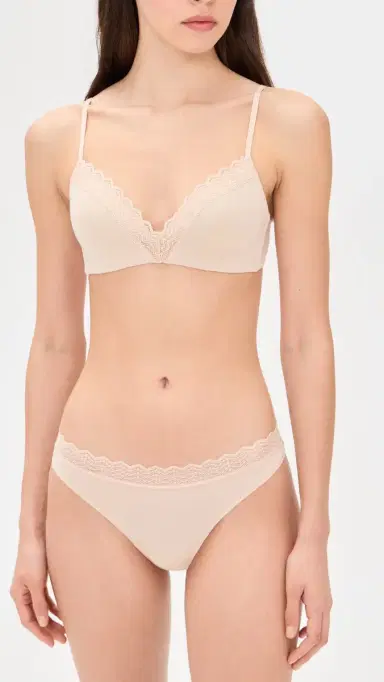 Stripe & Stare Zig Zag Lace Demi Bra Sand | Thumbnail 5 Stripe & Stare Zig Zag Lace Demi Bra Sand | Thumbnail 5