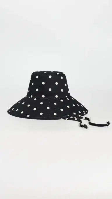 Lack Of Color Holiday Bucket Hat Polka Dot Black | Thumbnail 2 Lack Of Color Holiday Bucket Hat Polka Dot Black | Thumbnail 2