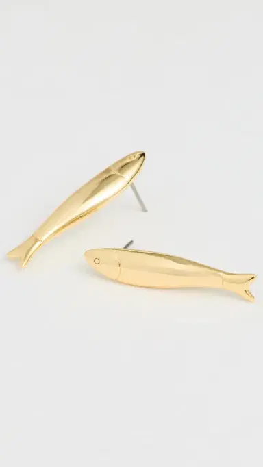 Madewell Fish Drop Earrings Antique | Thumbnail 4 Madewell Fish Drop Earrings Antique | Thumbnail 4