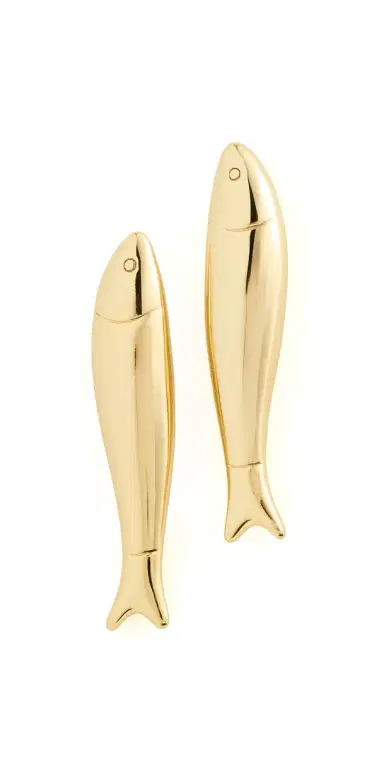 Madewell Fish Drop Earrings Antique | Thumbnail 1 Madewell Fish Drop Earrings Antique | Thumbnail 1