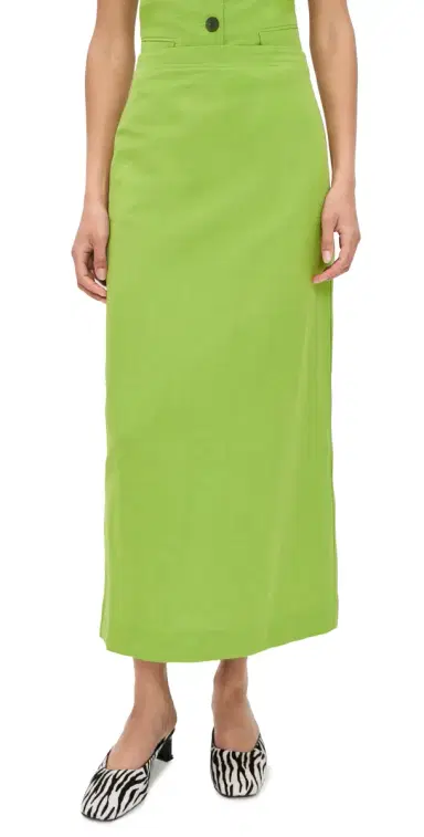 ALIGNE Mia Linen Mix Skirt Apple | Thumbnail 1