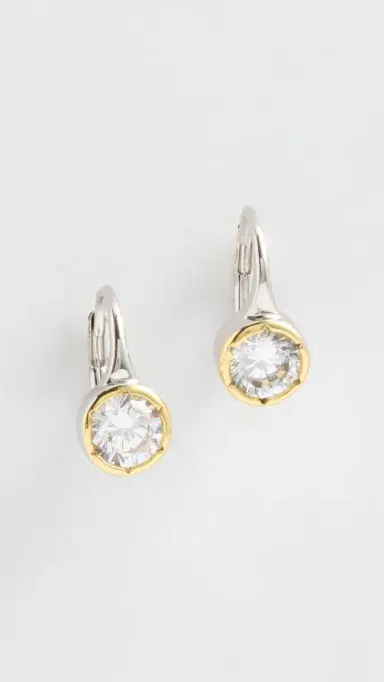 Luv AJ The Marais Hook Silver Earrings | Thumbnail 2