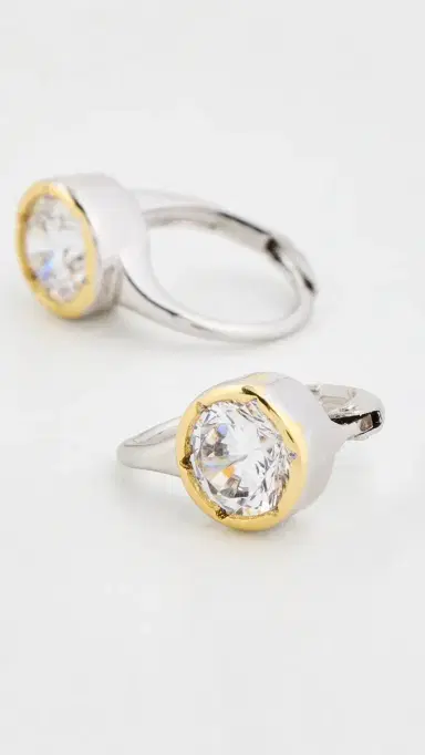 Luv AJ The Marais Hook Silver Earrings | Thumbnail 4