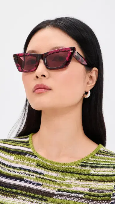 Le Specs x Alemais Lucia Sunglasses | Thumbnail 3 Le Specs x Alemais Lucia Sunglasses | Thumbnail 3