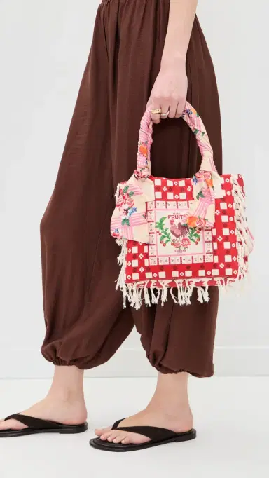 Agua Bendita Storm Basket Small Tote Multi One Size | Thumbnail 3 Agua Bendita Storm Basket Small Tote Multi One Size | Thumbnail 3