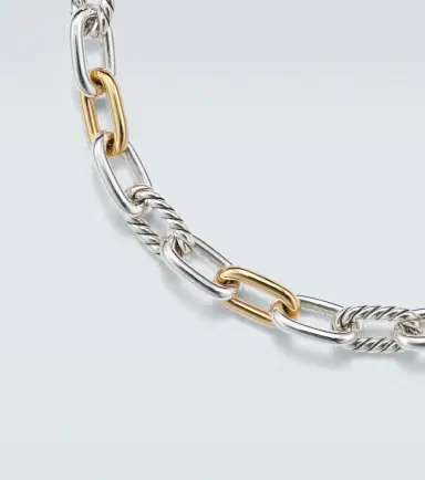 David Yurman DY Madison sterling silver and 18kt gold chain bracelet | Thumbnail 3 David Yurman DY Madison sterling silver and 18kt gold chain bracelet | Thumbnail 3