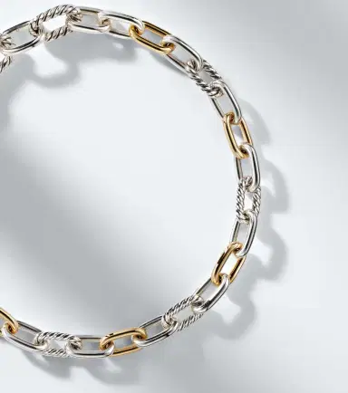 David Yurman DY Madison sterling silver and 18kt gold chain bracelet | Thumbnail 4 David Yurman DY Madison sterling silver and 18kt gold chain bracelet | Thumbnail 4