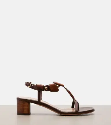 Gianvito Rossi Munduk embellished leather sandals | Thumbnail 3
