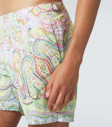 Orlebar Brown Bulldog printed swim trunks | Thumbnail 3