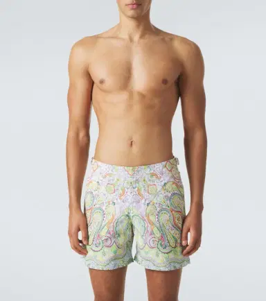 Orlebar Brown Bulldog printed swim trunks | Thumbnail 4