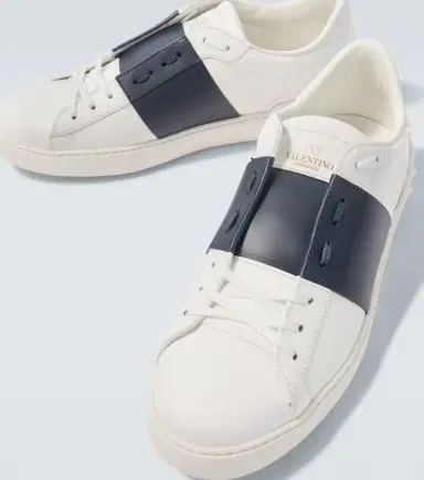 Valentino Garavani Open leather sneakers | Thumbnail 4 Valentino Garavani Open leather sneakers | Thumbnail 4