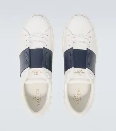 Valentino Garavani Open leather sneakers | Thumbnail 6 Valentino Garavani Open leather sneakers | Thumbnail 6