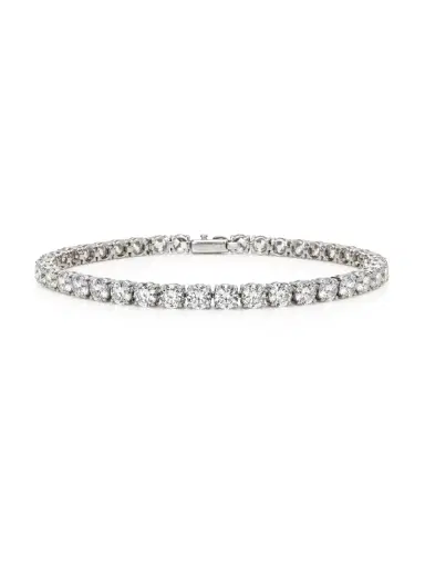 Wish Fine Jewelry 12.33ct Diamond 14K Gold Classic Tennis Bracelet | Thumbnail 1 Wish Fine Jewelry 12.33ct Diamond 14K Gold Classic Tennis Bracelet | Thumbnail 1