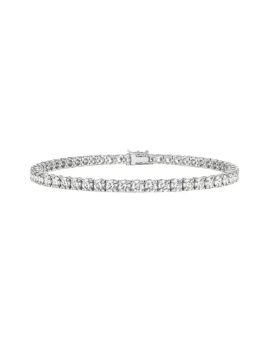 Wish Fine Jewelry 8.65ct Diamond 18K Gold Classic Tennis Bracelet | Thumbnail 1 Wish Fine Jewelry 8.65ct Diamond 18K Gold Classic Tennis Bracelet | Thumbnail 1