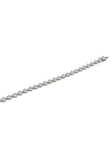 Wish Fine Jewelry 9.00ct Diamond 14K Gold Three Prong Tennis Bracelet | Thumbnail 2 Wish Fine Jewelry 9.00ct Diamond 14K Gold Three Prong Tennis Bracelet | Thumbnail 2