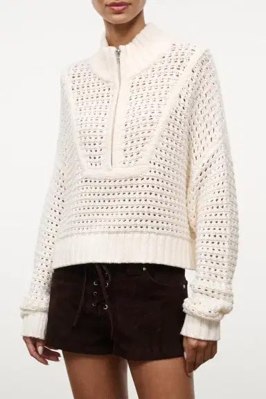 Staud Hampton Crop Sweater | Thumbnail 2